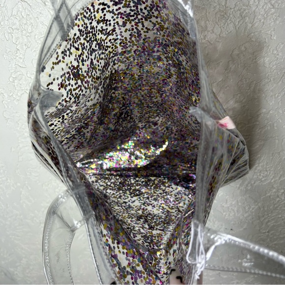 Talking Out Of Turn | Confetti Main Squeeze Flat Tote NWT - Picture 12 of 13